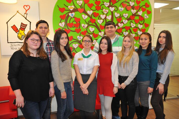 Волонтеры Kazan Volunteers начинают сотрудничество с Домом Роналда Макдоналда в Казани