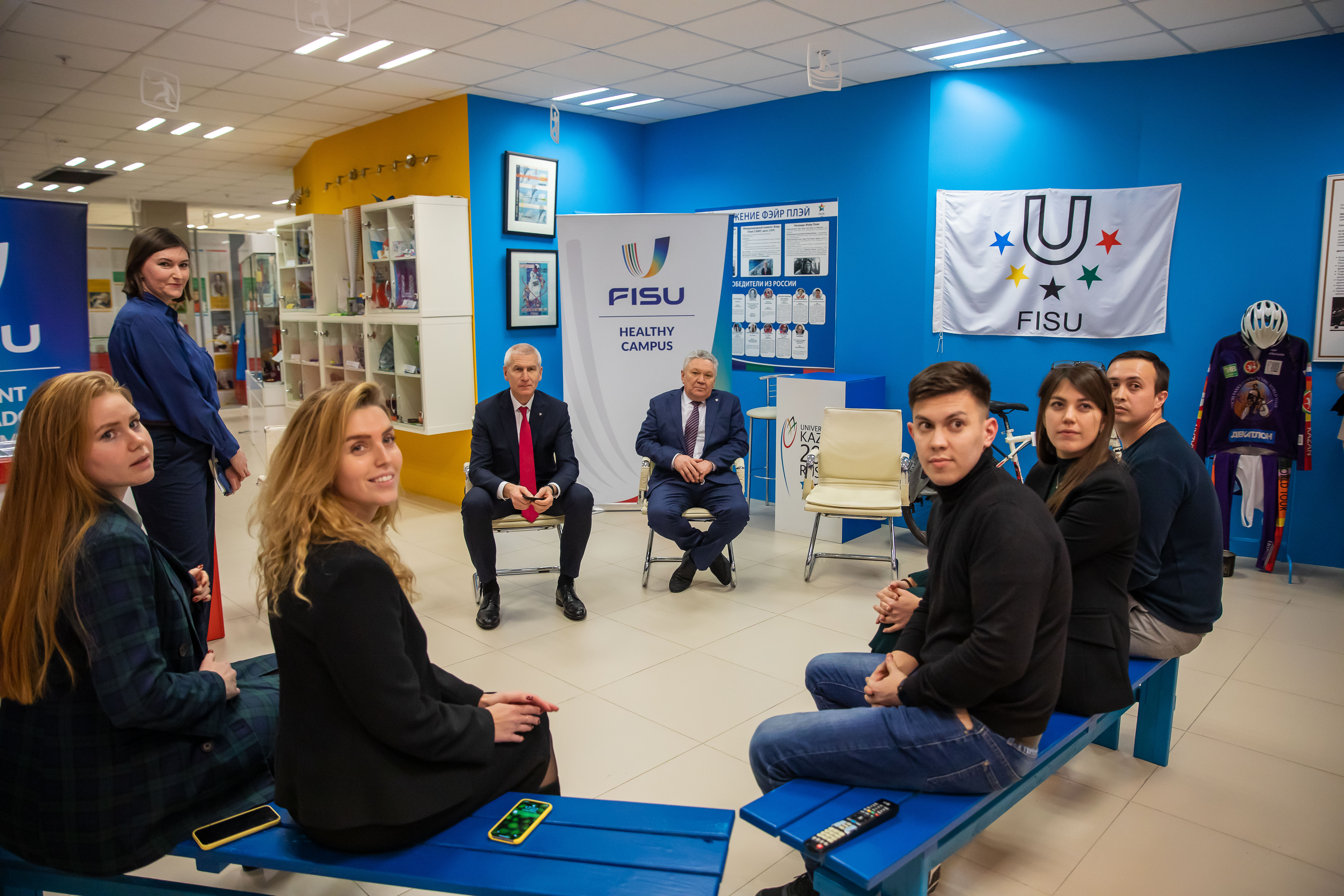 Олег Матыцин встретился с представителями Оргкомитета FISU Volunteer Leaders Academy