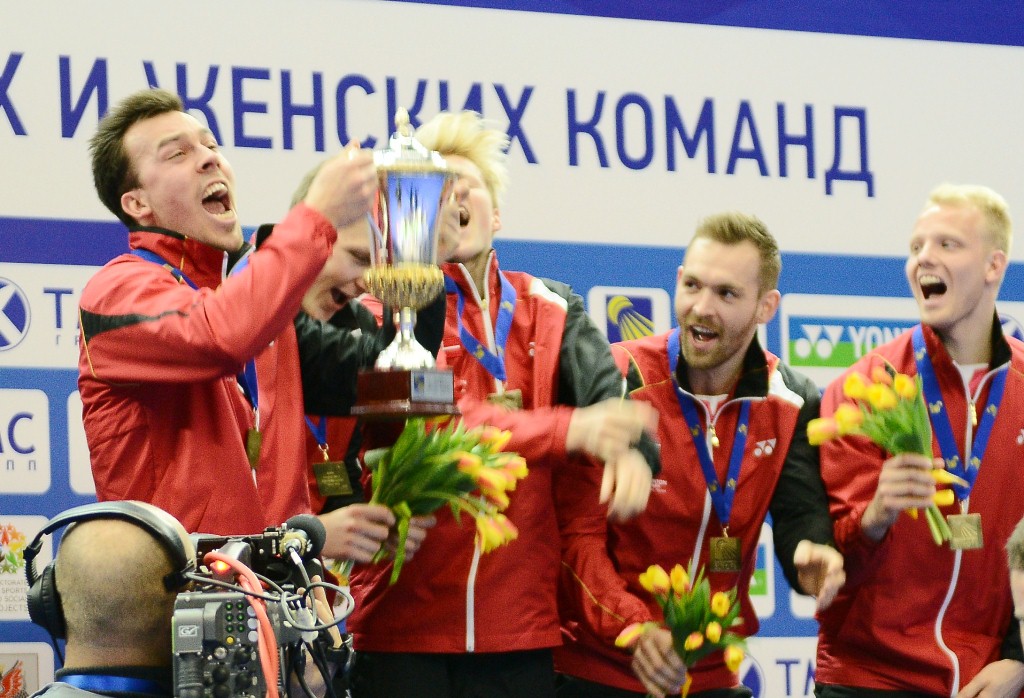 Бадминтонисты сборной Дании стали шестикратными чемпионами Европы в Казани