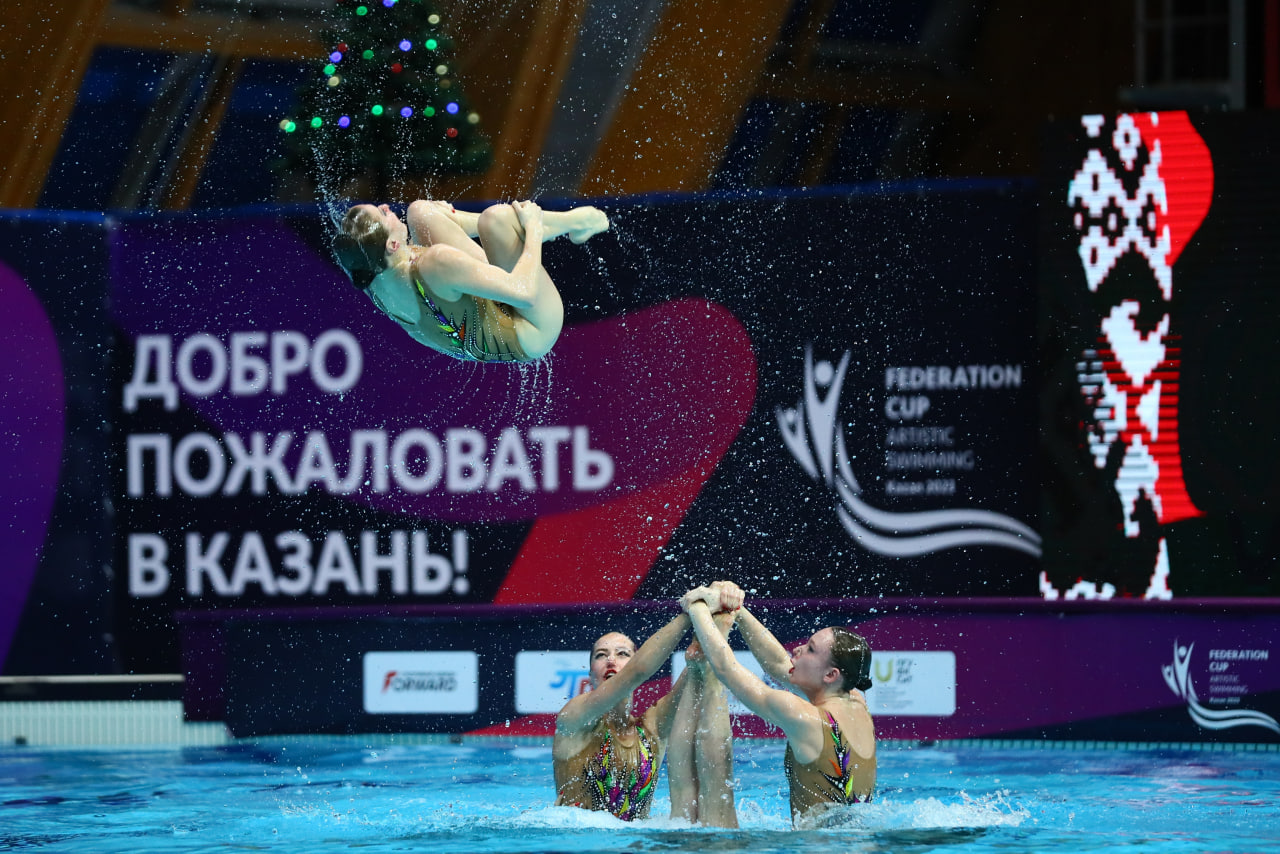 Завершились соревнования по синхронному плаванию «Кубок Федерации»